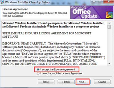 安装程序在安装此软件包时提示错误码2753