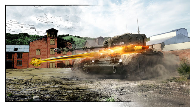 《World of Tanks：Roll Out！》漫画作品