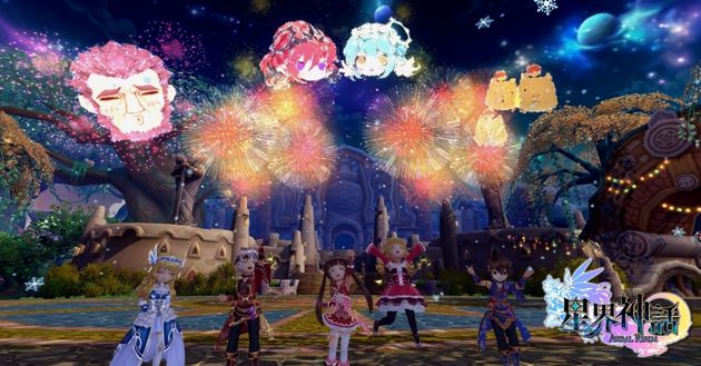 台服星界神话开放新副本狂蛮之庭同步举办烟火活动