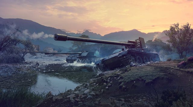 《战车世界：闪击战》释出德国线驱逐战车支援前线