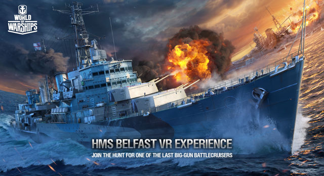Wargaming释出巡洋舰VR体验影片 同步开放加值船舰