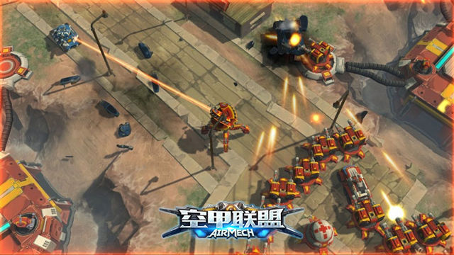 空甲联盟AirMech展开封测