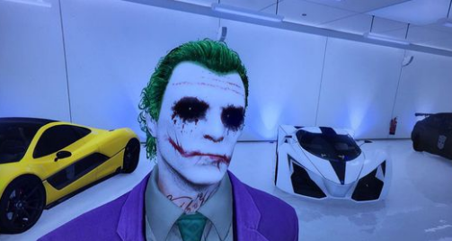 gta5小丑妆
