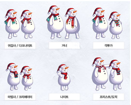 DNF推出了新的雪人套