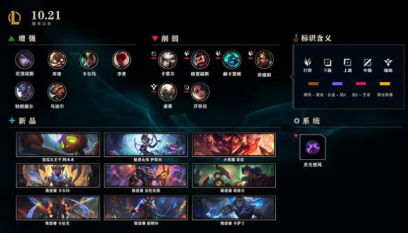 LOL更新