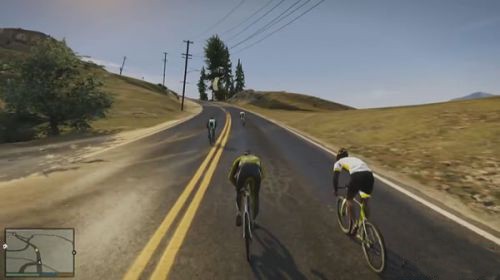 GTA5自行车特技如何操作