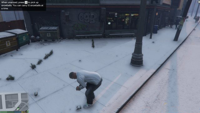 GTA5雪景MOD